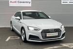 2017 Audi A5 Diesel Coupe 2.0 TDI S Line 2dr in Glacier White Metallic at Coventry Audi