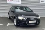 2018 Audi A3 Sportback 35 TFSI SE Technik 5dr in Brilliant Black at Coventry Audi