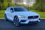 2022 Volvo V60 Sportswagon 2.0 B5P Cross Country 5dr AWD Auto in Crystal White at Listers Worcester - Volvo Cars