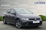 2023 Volkswagen Polo Hatchback 1.0 TSI 110 R-Line 5dr DSG in Smokey Grey at Listers Volkswagen Worcester