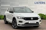 2020 Volkswagen T-Roc Diesel Hatchback 2.0 TDI R-Line 5dr DSG in Pure White at Listers Volkswagen Loughborough