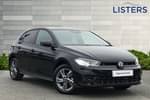 2024 Volkswagen Polo Hatchback 1.0 TSI 110 R-Line 5dr DSG in Deep Black at Listers Volkswagen Worcester