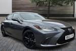 2022 Lexus ES Saloon 300h 2.5 F-Sport 4dr CVT (Tech/Safety Pack) in Grey at Lexus Coventry