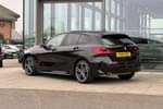 Image two of this 2019 BMW 1 Series Hatchback 118i M Sport 5dr in Black Sapphire metallic paint at Listers King's Lynn (BMW)