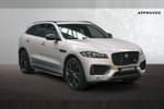 2019 Jaguar F-PACE Estate Special Editions 2.0 (300) 300 Sport 5dr Auto AWD in Indus Silver at Listers U Solihull