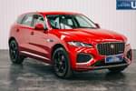 2022 Jaguar F-PACE Diesel Estate 2.0 D200 R-Dynamic S 5dr Auto AWD in Firenze Red at Listers U Solihull