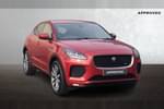 2020 Jaguar E-PACE Diesel Estate 2.0 D200 R-Dynamic HSE Black 5dr Auto in Firenze Red at Listers Land Rover Droitwich