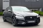 2024 Jaguar XF Diesel Saloon 2.0 D200 R-Dynamic SE Black 4dr Auto in Santorini Black at Listers Land Rover Droitwich