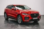 2022 Jaguar F-PACE Diesel Estate 2.0 D200 R-Dynamic SE 5dr Auto AWD in Firenze Red at Listers U Solihull