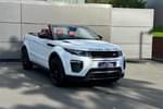 2016 Range Rover Evoque Diesel Convertible 2.0 TD4 HSE Dynamic 2dr Auto in Metallic - Yulong white at Listers Land Rover Droitwich