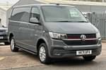 2021 Volkswagen Transporter T30 SWB Diesel 2.0 TDI 150 Highline Van in Grey at Listers Volkswagen Van Centre Worcestershire