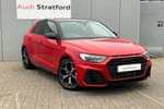 2024 Audi A1 Sportback 30 TFSI Black Edition 5dr S Tronic in Progressive Red Metallic at Stratford Audi