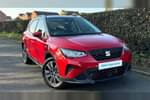 2022 SEAT Arona Hatchback 1.0 TSI 110 SE Technology 5dr DSG in Desire Red With Grey Roof at Listers SEAT Worcester