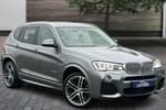 2017 BMW X3 Diesel Estate xDrive35d M Sport 5dr Step Auto in Metallic - Glacier silver at Lexus Lincoln