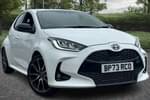 2023 Toyota Yaris Hatchback 1.5 Hybrid GR Sport 5dr CVT (City Pack) in Pure White at Listers Toyota Bristol (South)