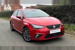 2023 SEAT Ibiza Hatchback 1.0 TSI 95 SE Edition 5dr in Red at Listers SEAT Worcester