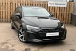 2024 Audi A3 Diesel Sportback 35 TDI Black Edition 5dr S Tronic in Mythos black, metallic at Worcester Audi