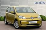 2018 Volkswagen Up Hatchback 1.0 Move Up 5dr in Honey Yellow at Listers Volkswagen Loughborough