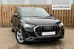 2021 Audi Q3 Estate 40 TFSI Quattro S Line 5dr S Tronic in Mythos Black Metallic at Worcester Audi