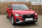 2021 Audi Q2 Estate 35 TFSI S Line 5dr in Tango Red Metallic at Worcester Audi