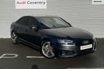 2019 Audi A4 Diesel Saloon 40 TDI Black Edition 4dr S Tronic in Daytona Grey Pearlescent at Coventry Audi