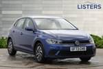 2023 Volkswagen Polo Hatchback 1.0 TSI Life 5dr DSG in Reef blue at Listers Volkswagen Nuneaton