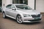 2019 Skoda Superb Diesel Hatchback 2.0 TDI CR SE L Executive 5dr DSG (7 Speed) in Brilliant Silver at Listers ŠKODA Coventry