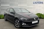 2020 Volkswagen Polo Hatchback 1.0 TSI 95 Beats 5dr in Deep black at Listers Volkswagen Nuneaton