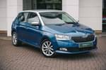 2021 Skoda Fabia Hatchback Special Editions 1.0 TSI Colour Edition 5dr in Titan Blue at Listers ŠKODA Coventry