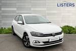 2021 Volkswagen Polo Hatchback 1.0 TSI 95 Match 5dr in Pure white at Listers Volkswagen Nuneaton