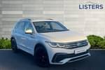 2023 Volkswagen Tiguan Estate Special Edition 2.0 TDI R-Line Edition 5dr DSG in Pure white at Listers Volkswagen Nuneaton