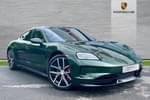 2024 Porsche Taycan Saloon 340kW 4S 89kWh 4dr Auto in Oak Green Metallic Neo at Porsche Centre Hull