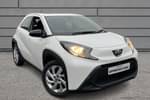 2023 Toyota Aygo X Hatchback 1.0 VVT-i Pure 5dr in White at Listers Toyota Bristol (South)