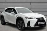 2024 Lexus UX Hatchback 300h 2.0 F-Sport Design 5dr CVT in F Sport White at Lexus Bristol