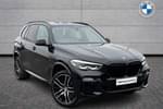 2021 BMW X5 Diesel Estate xDrive30d MHT M Sport 5dr Auto in Black Sapphire metallic paint at Listers Boston (BMW)