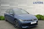 2024 Volkswagen Golf Diesel Estate 2.0 TDI 150 R-Line 5dr DSG in Anemone Blue at Listers Volkswagen Nuneaton