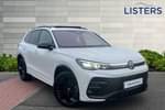 2024 Volkswagen Tiguan Diesel Estate 2.0 TDI R-Line 5dr DSG in Oryx White Mother-Of-Pearl at Listers Volkswagen Nuneaton