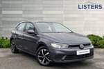 2024 Volkswagen Polo Hatchback 1.0 TSI Life 5dr DSG in Smokey Grey at Listers Volkswagen Worcester