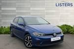 2024 Volkswagen Polo Hatchback 1.0 TSI Match 5dr DSG in Reef blue at Listers Volkswagen Nuneaton