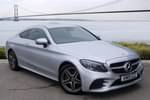 2019 Mercedes-Benz C Class Diesel Coupe C300d AMG Line Premium 2dr 9G-Tronic in iridium silver metallic at Mercedes-Benz of Hull