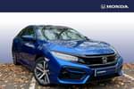 2020 Honda Civic Hatchback 1.0 VTEC Turbo 126 SE 5dr in Brilliant Sporty Blue at Listers Honda Northampton