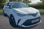 2023 Toyota C-HR Hatchback 2.0 Hybrid Design 5dr CVT in Pure White at Listers Toyota Bristol (South)