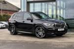 2021 BMW X5 Estate xDrive40i MHT M Sport 5dr Auto in Black Sapphire metallic paint at Listers King's Lynn (BMW)