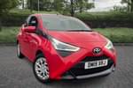 2019 Toyota Aygo Hatchback 1.0 VVT-i X-Play 5dr in Red at Listers Toyota Coventry