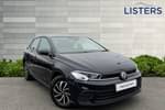 2023 Volkswagen Polo Hatchback 1.0 TSI Life 5dr DSG in Deep black at Listers Volkswagen Nuneaton