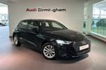 2020 Audi A3 Sportback 35 TFSI Technik 5dr in Brilliant Black at Birmingham Audi