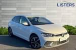 2024 Volkswagen Polo Hatchback 1.0 TSI Match 5dr in Pure white at Listers Volkswagen Nuneaton