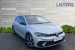 2024 Volkswagen Polo Hatchback 1.0 TSI R-Line 5dr in Reflex silver at Listers Volkswagen Nuneaton