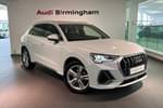 2021 Audi Q3 Diesel Estate 35 TDI Quattro S Line 5dr S Tronic in Glacier White Metallic at Birmingham Audi