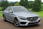 2015 Mercedes-Benz C Class Diesel Saloon C220 BlueTEC AMG Line 4dr Auto in Diamond Silver Metallic at Mercedes-Benz of Grimsby